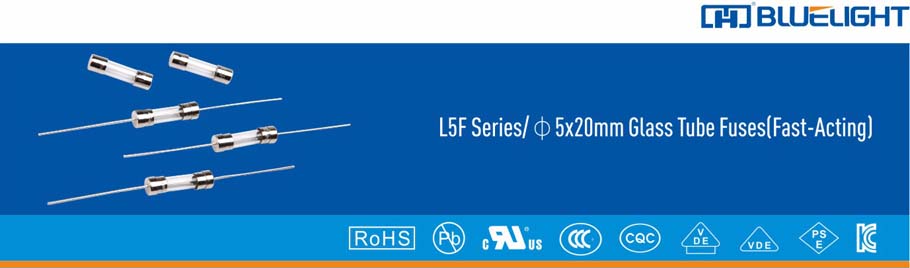 L5F系列/Φ5X20玻璃管快斷保險絲(圖1) L5F系列/Φ5X20玻璃管快斷保險絲(圖1)