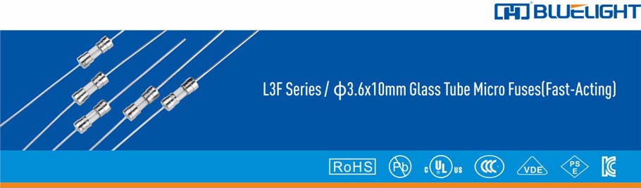 L3F系列/Φ3.6X10玻璃管快斷保險(xiǎn)絲(圖1)